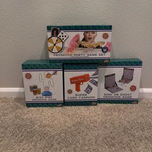 4-Pack Drinking Party Games